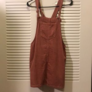 Overall dress short